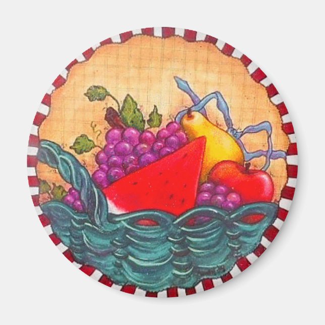Watermelon Madness Magnet (Front)