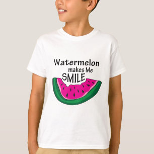 Watermelon Makes Me Smile T-Shirt
