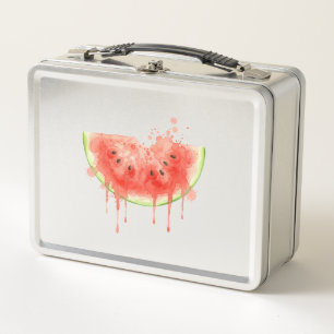 Watermelon Metal Lunch Box