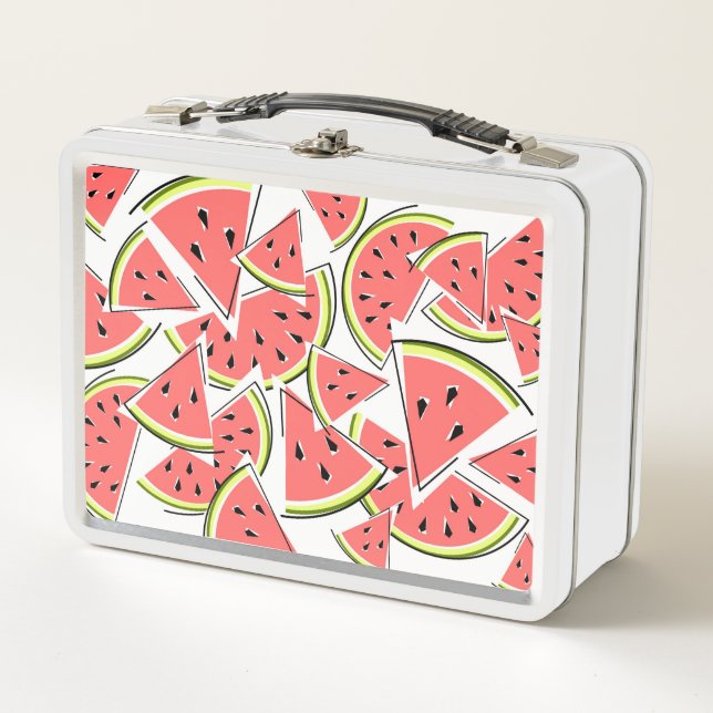 Watermelon Metal Lunch Box (Front)