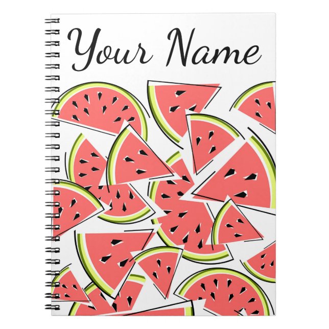 Watermelon Name Notebook (Front)