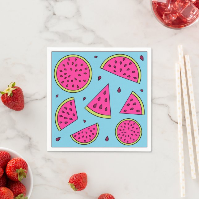 Watermelon Napkins (Insitu)