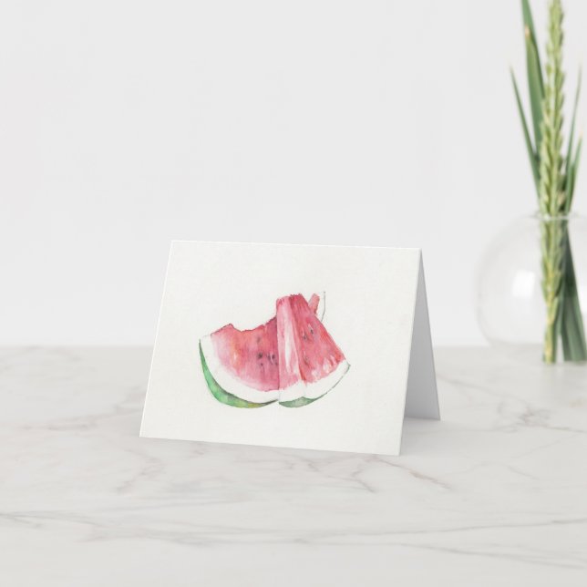 Watermelon Note Card (Front)
