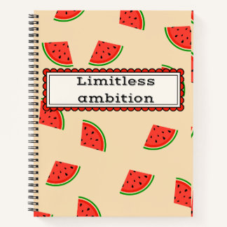 Watermelon Notebook 
