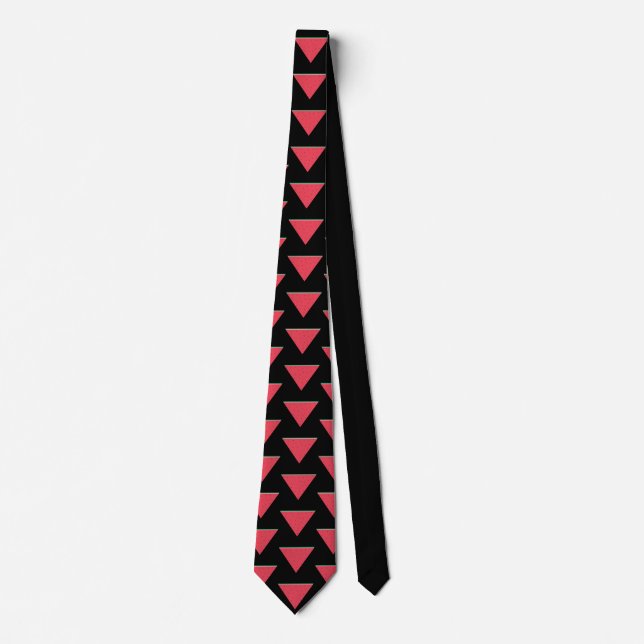 Watermelon on inverted red triangle resistance tie (Front)