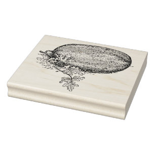 Watermelon on the Vine Rubber Stamp