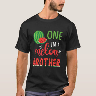 Watermelon One In A Melon Brother Sister Cousin Hu T-Shirt