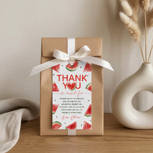 Watermelon One in a Melon Favour Gift Tags
