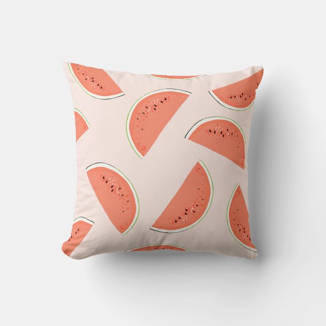 Watermelon Painting Cushion (Front)