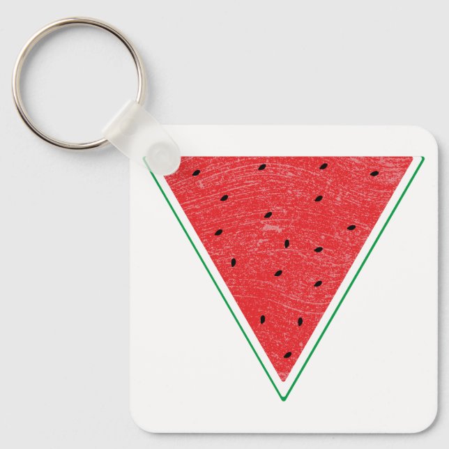 watermelon palestine فلسطين  key ring (Front)