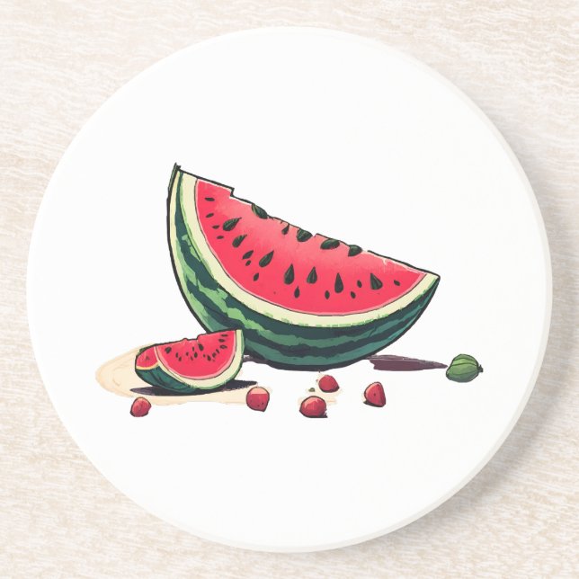 Watermelon Palestine Coaster (Front)