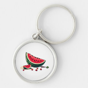 Watermelon Palestine Key Ring