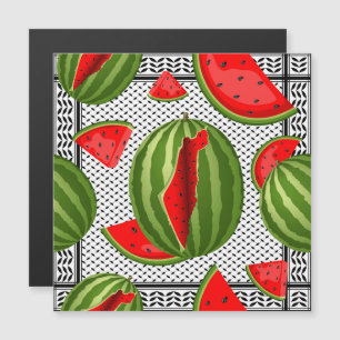 Watermelon Palestine Map Slice