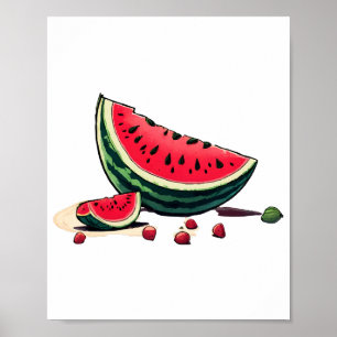 Watermelon Palestine Poster