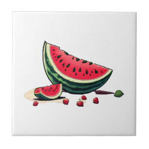 Watermelon Palestine Tile