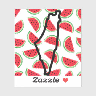 Watermelon Pali 3x3 sticker
