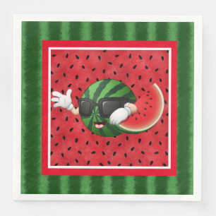 Watermelon  paper dinner napkins
