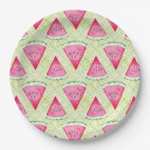 Watermelon Paper Plate
