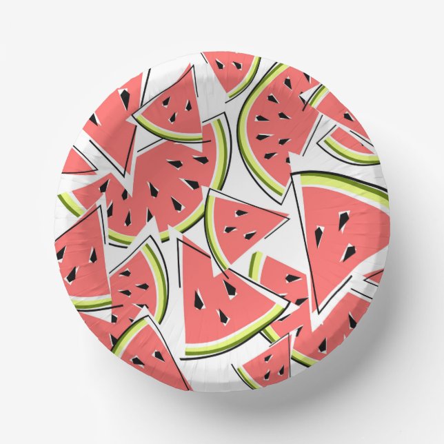 Watermelon  paper plate (Front)