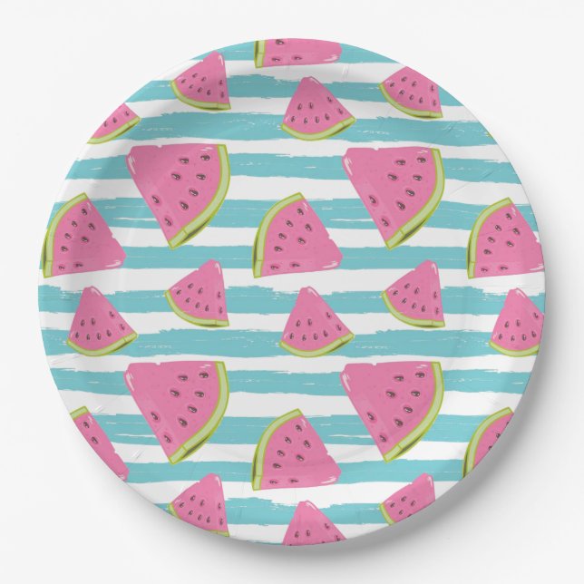 Watermelon Paper Plate (Front)