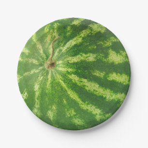 Watermelon Paper Plate