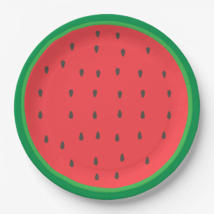 Watermelon  paper plate