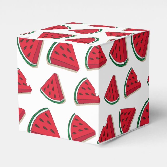 Watermelon Party Favour Box (Front Side)