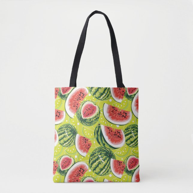 Watermelon Pattern 2 Tote Bag (Front)