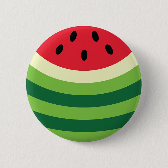 Watermelon Pattern 6 Cm Round Badge (Front)