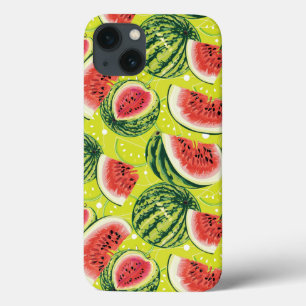 Watermelon Pattern iPhone 13 Case
