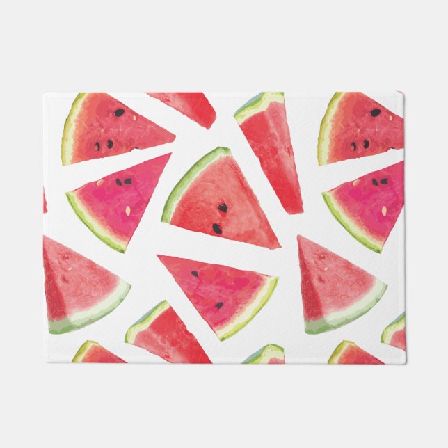 Watermelon Pattern Creation 2 Doormat (Front)