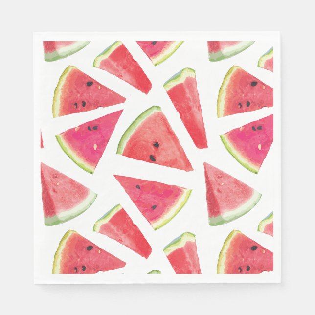 Watermelon Pattern Creation 2 Napkin (Front)