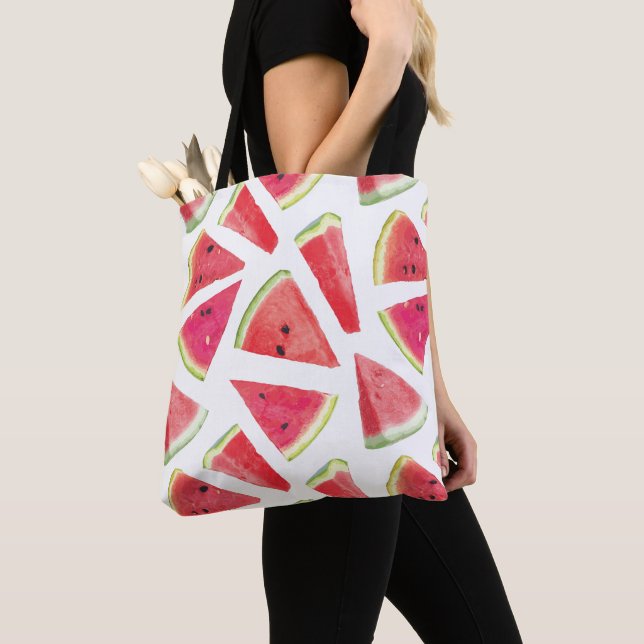 Watermelon Pattern Creation 2 Tote Bag (Close Up)