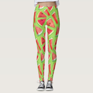 Watermelon Pattern Creation 3 Leggings