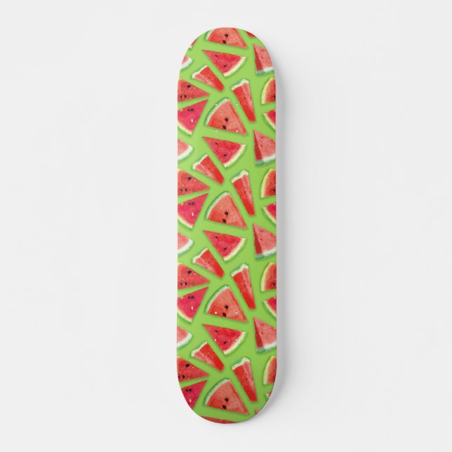 Watermelon Pattern Creation 3 Skateboard (Front)