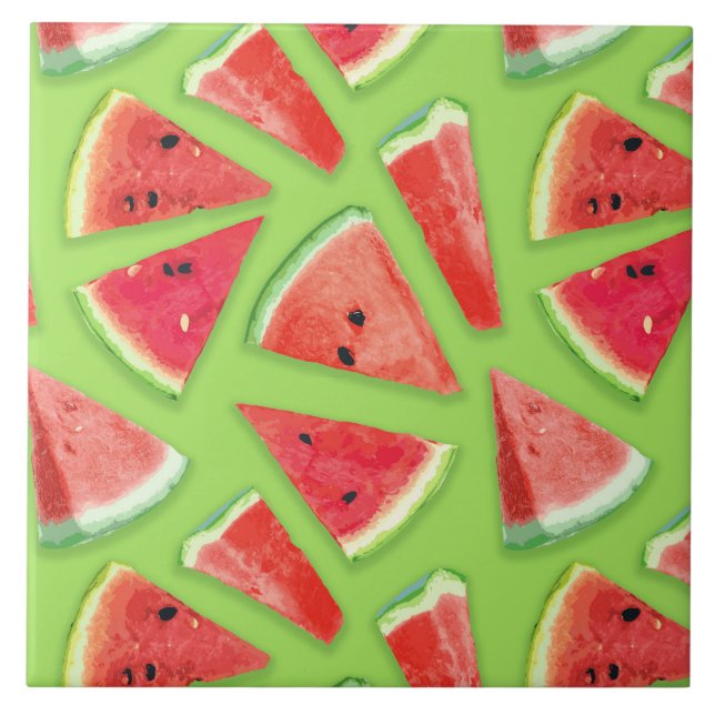 Watermelon Pattern Creation 3 Tile (Front)
