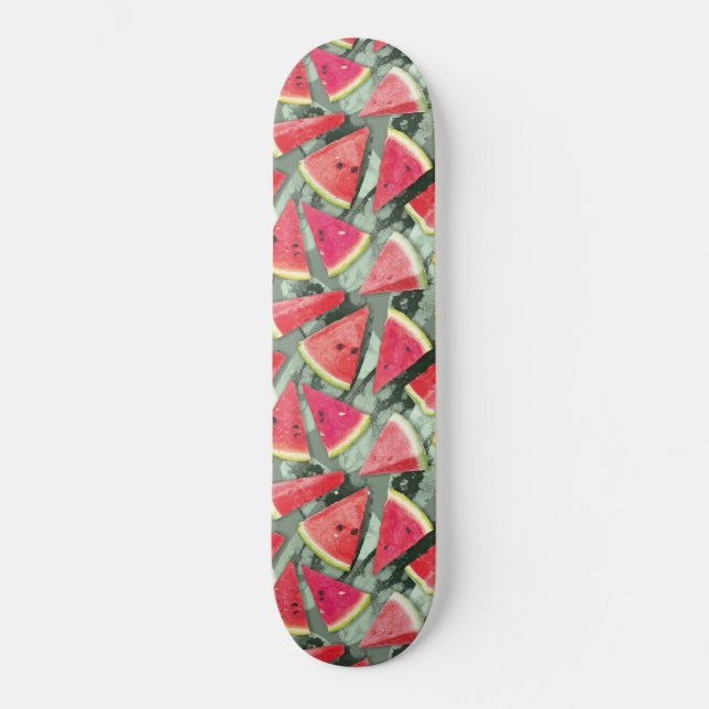 Watermelon Pattern Creation 4 Skateboard (Front)