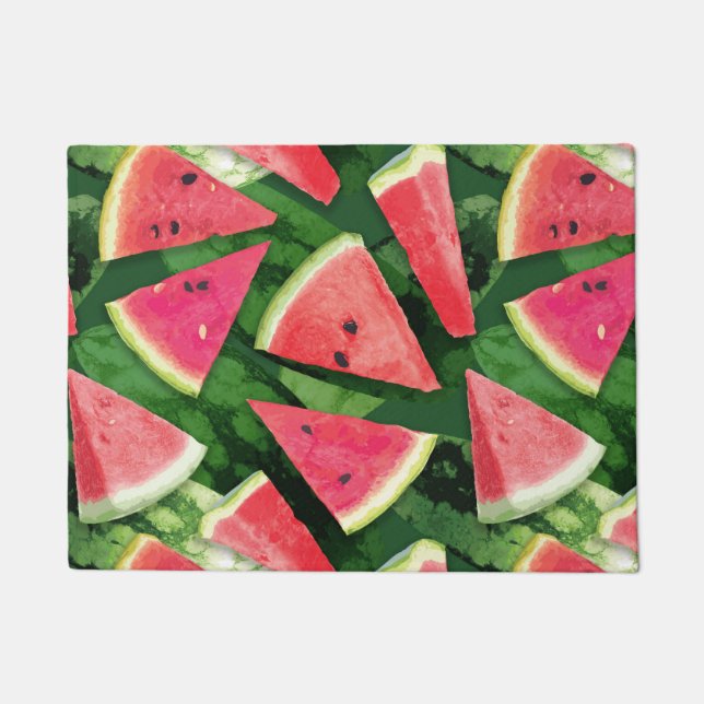 Watermelon Pattern Creation Doormat (Front)