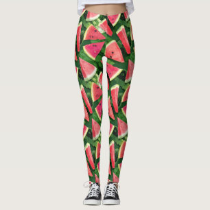 Watermelon Pattern Creation Leggings