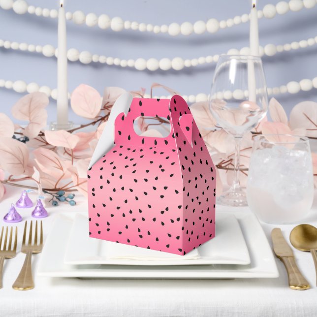 Watermelon Pattern  Favour Box (Wedding)