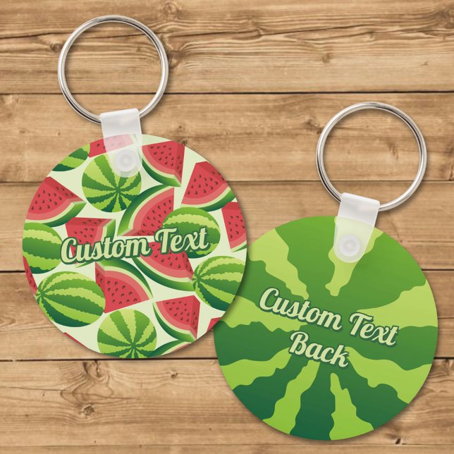 Watermelon Pattern Keychain (Creator Uploaded)
