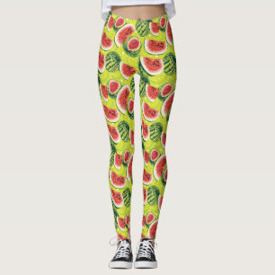 Watermelon Pattern Leggings