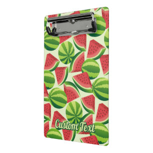Watermelon Pattern Mini Clipboard