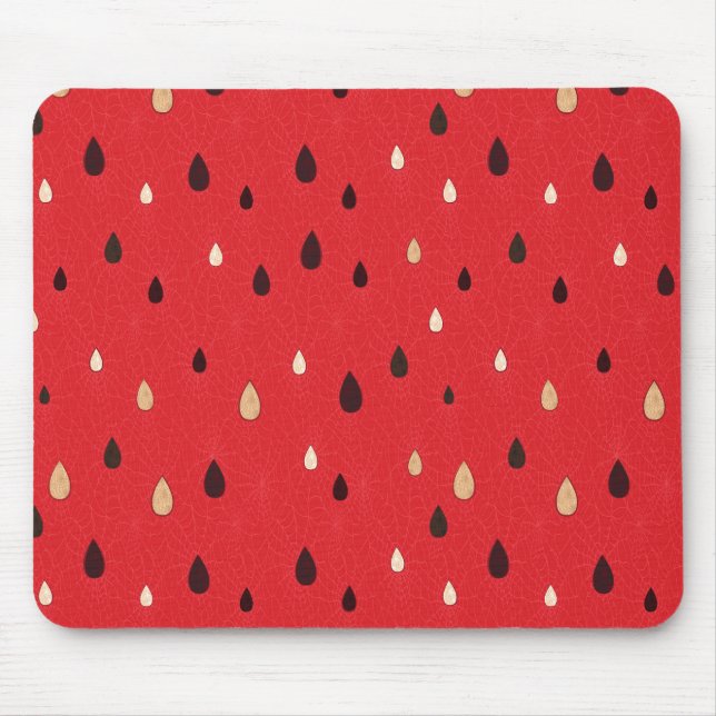Watermelon Pattern Mouse Mat (Front)