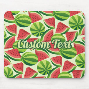 Watermelon Pattern Mouse Pad