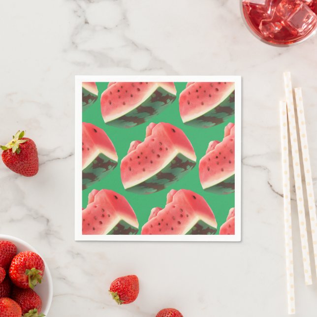 Watermelon Pattern Napkin (Insitu)