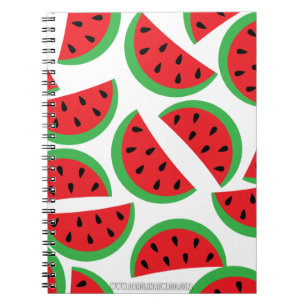 Watermelon pattern notebook