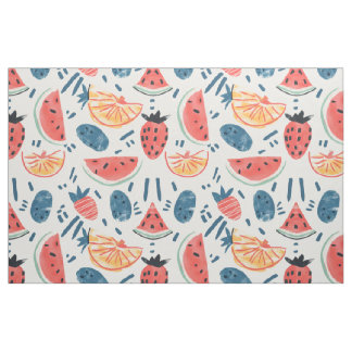 Watermelon Pattern | Seamless Summer Fruit Cottage Fabric