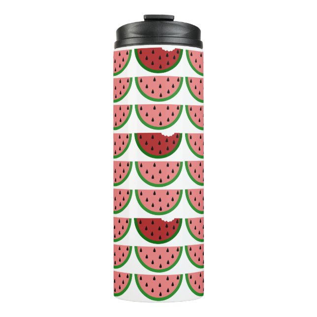Watermelon Pattern Thermal Tumbler (Front)