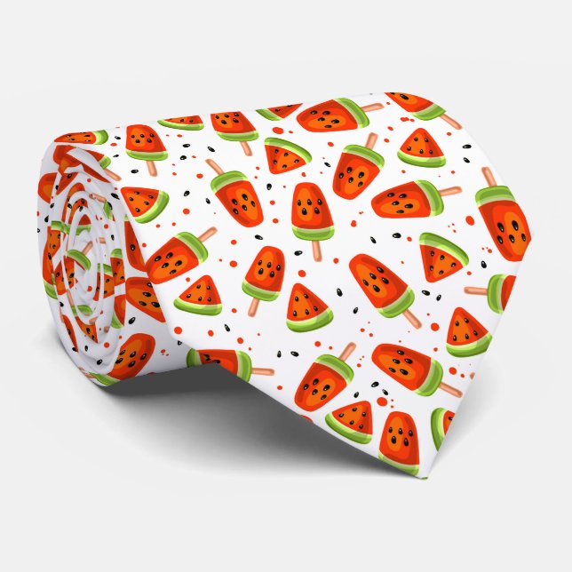 Watermelon pattern tie (Rolled)